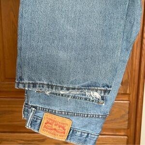 Levi's Men's Light Blue Straight Jeans